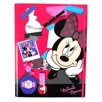 DISNEY MINNIE MOUSE MAKIAŽO RAŠYMO RINKINYS KNYGOS FORMOS (3 vnt.)