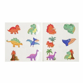 Dinozaurų Fun tatuiruočių rinkinys (96 vnt. ekspozicija)