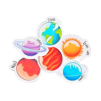 TRINTUKAI PLANETOS - EKSPOZICIJOJE (24 vnt.)