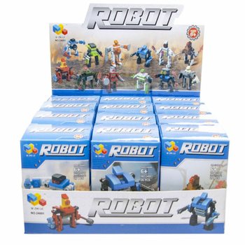 Konstravimo Kaladėlės Robotai (12 vienetų ekrane)