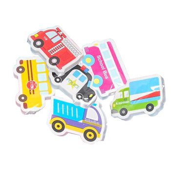 TRANSPORTO PRIEMONIŲ TRINTUKAI - EKSPOZICINĖJE DĖŽUTĖJE (36 vnt.)