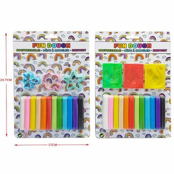 Didelė Kortelė: Plastilinas ir Formelės (12 Rulonėlių)