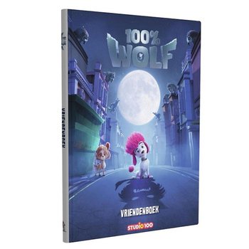 STUDIO 100 - DRAUGŲ KNYGA 100% WOLF (20 vnt.)