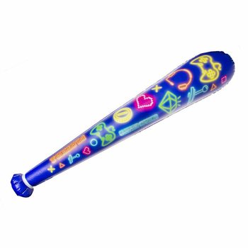 DIDELĖ PRIPUČIAMA ŽAIDĖJO LAZDA - 85 CM - SPALVŲ MIŠINYS (12 vnt.)