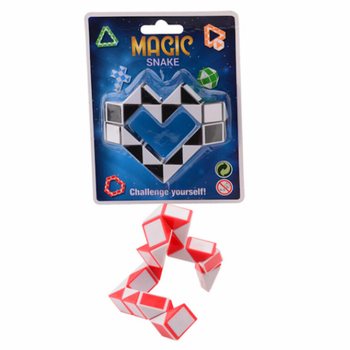 MAGIC SNAKE - 3D Gyvatėlės Galvosūkis ant Kortelės (24 vnt.)