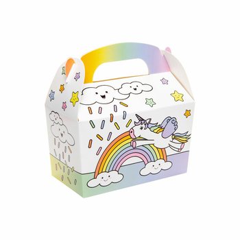 Dovanų dėžutė Vienaragis / Unicorn 12x12.5x6 Cm (12 vnt.)