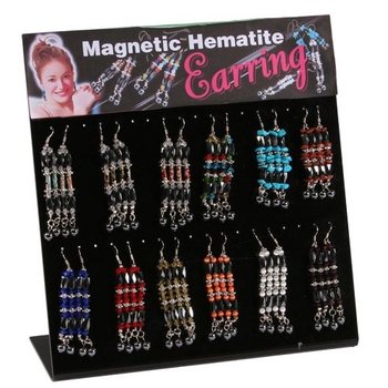 Magnetiniai Auskarai ant Stovo (18 porų)