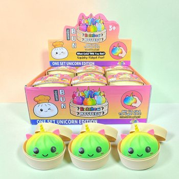 RAGE - Squishy Bun Dumplings DIDELI - VIENRAGIO LEIDIMAS (8,5 x 8,5 x 7,5 cm) (12 vnt.)
