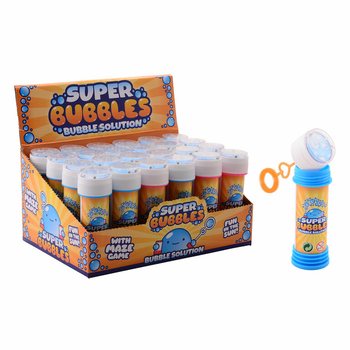 AQUA FUN - MUILO BURBULAI, 60ML SU GALVOSŪKIU EKRANE (24 vnt.)