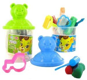 Plastilino Rinkinys - Meškiukas (12 vnt.)