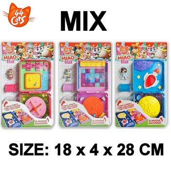 44CATS MIAO CITY BLISTERYJE - 18x4x28 CM - ĮVAIRŪS (40 vnt.)