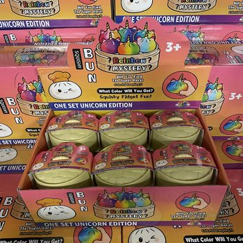 RAGE - Squishy Bun Dumplings DIDELI - VIENRAGIO LEIDIMAS (8,5 x 8,5 x 7,5 cm) (12 vnt.)