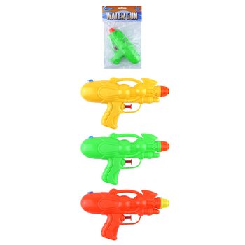 VANDENS PISTOLETAS - 17CM - ĮVAIRIOS SPALVOS (12 vnt.)