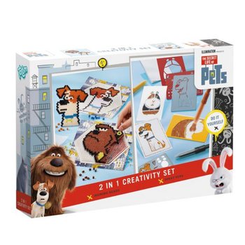 THE SECRET LIFE OF PETS - Kūrybinis rinkinys „du viename“ (2 vnt.)
