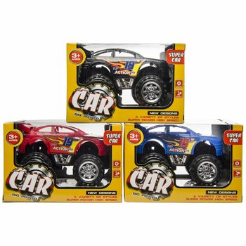 Monster Truck Ekspozicinėje Dėžutėje (6 vnt.)