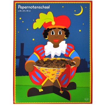 Didelis Pepernoten Sausainių Indas Sinterklaas 26 x 24 x 33 cm (6 vnt.)