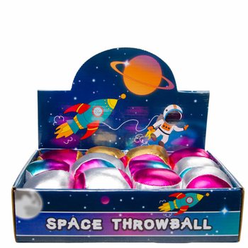 PLIU&Scaron;INIS METALIZUOTAS KAMUOLIUKAS - SPACE (12 vnt.)