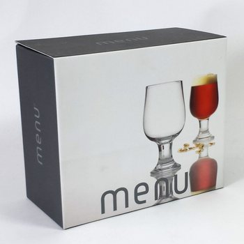 MENU - Tamsaus alaus stiklinių rinkinys, 2 vnt. (1 vnt.)