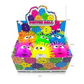 PUFFER KAMUOLIUKAS SU AKIMIS - 13CM - STENDE (12 vnt.)