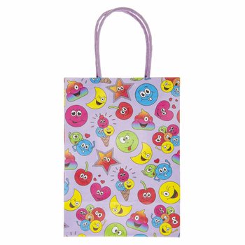 Popieriniai Dovanų Mai&scaron;eliai Smiley - 16x9x22 cm (12 vnt.)