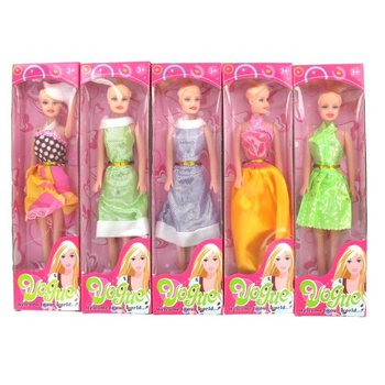 LĖLĖ BEAUTY GIRL - 2 MODELIS (6 vnt.)