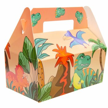 DINOSAURŲ MENIU DĖŽUTĖ - 22,5 x 12 x 9,5 cm (24 vnt.)