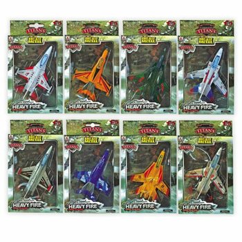 Metaliniai F16 Lėktuvai Die-Cast (6 vnt.)