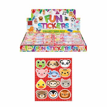 FUN STICKERS - MODELIS: GYVŪNAI (120 vnt.)