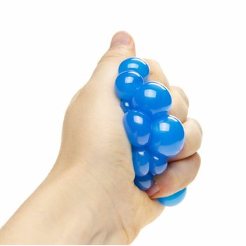 SQUISHY KAMUOLIUKAS - Diametras: 5 CM - RY&Scaron;KIŲ SPALVŲ MIX EKSPOZICIJOJE (24 vnt.)