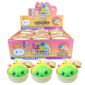 RAGE - Squishy Bun Dumplings DIDELI - VIENRAGIO LEIDIMAS (8,5 x 8,5 x 7,5 cm) (12 vnt.)