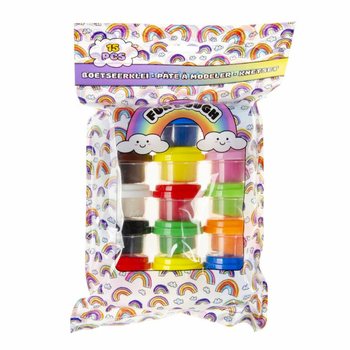 FUN DOUGH - Plastilinas indeliuose (1 pakuotė, 15 vnt.)