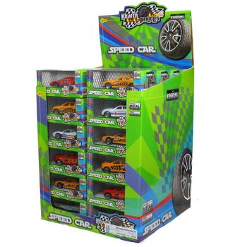 METALINIAI AUTOMOBILIUKAI, 1:64 MASTELIS (48 vnt.)