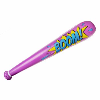 Didelė Pripučiama Lazda 'Boom!' - 85cm - Įvairių Spalvų (12 vnt.)