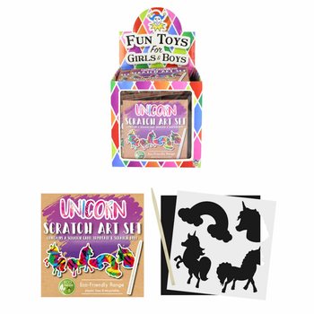ECO FRIENDLY - Stebuklingas Nutrinamas Popierius Vienaragis (108 vnt.)