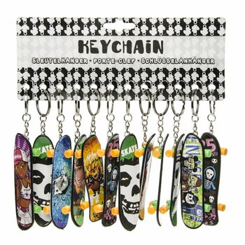 Finger Skateboard raktų pakabukas (48 vnt.)