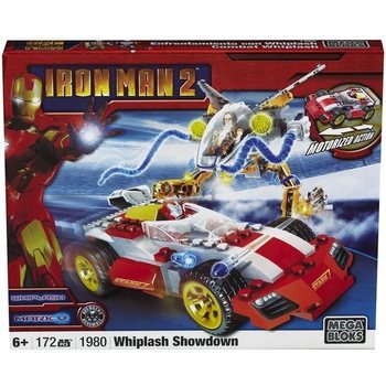 MEGA BLOKS Iron Man 2 Whiplash Showdown Konstruktorius - 1980