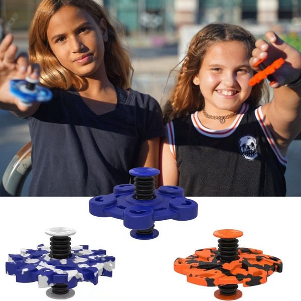 Didmeninė prekyba šokinėjančiais suktukais „Springing Flip Spinners“