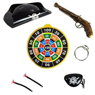 PIRATŲ RINKINYS - PIRATES TARGET (6 vnt.)