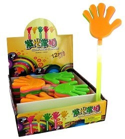 &Scaron;viečiančios Pliauk&scaron;inčios Rankytės Glow Stick (12 vnt.)