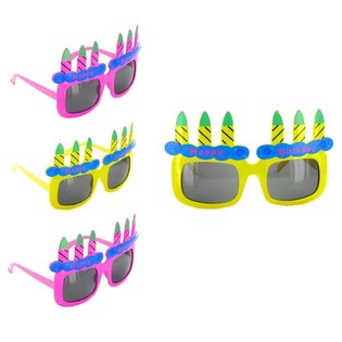 VAKARĖLIO AKINIAI HAPPY BIRTHDAY (12 vnt.)