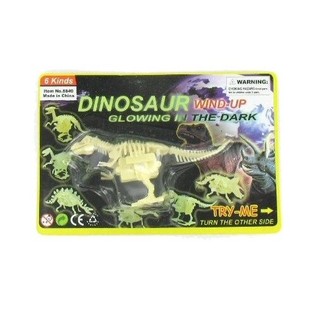 PRISUKAMAS &Scaron;VIEČIANTIS DINOZAURAS (6 vnt.)