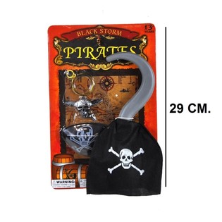 PIRATO RINKINYS - BLACK STORM (6 vnt.)