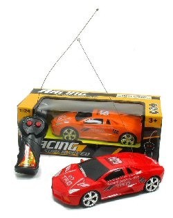 Radijo bangomis valdomas automobilis RC RACING SUPER SPEED (2 vnt.)