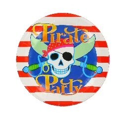 PIRATŲ GIMTADIENIO LĖKŠTĖS (6x12 vnt.)