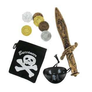 Piratų rinkinys - Buccaneer Money (24 vnt.)