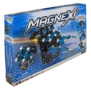 MEGABLOKS MAGNEXT SPACE MISSION JET - 29332 Magnetinis Konstruktorius