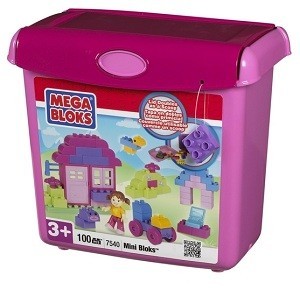 MEGABLOKS MINI BLOKS - 7540 Konstruktorius (100 dalių)