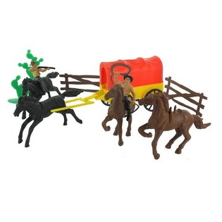 KAUBOJŲ ŽAIDIMO RINKINYS (12 rinkinių)