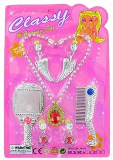 PRINCESĖS PAPUOŠALŲ RINKINYS (12 vnt.)