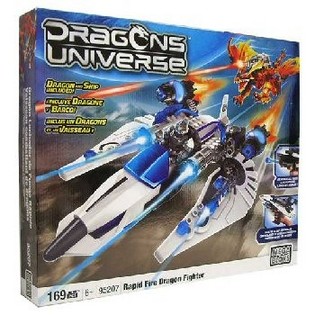 Mega Bloks Dragon Battle - Naikintuvas ir Drakonas